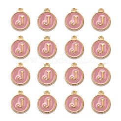 Charms smaltati in lega placcati oro&nbsp;ENAM-S118-07J