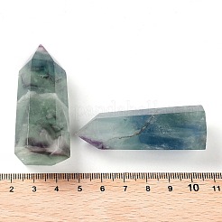 Torre de varitas de piedra curativa de fluorita natural&nbsp;G-A096-02B