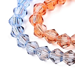 Colori sfumati da cuocere fili di perline di vetro&nbsp;LS-DGLA-A039-T4mm-A014