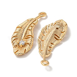 Colgante micropavé cubic zirconia de latón&nbsp;KK-K378-19G