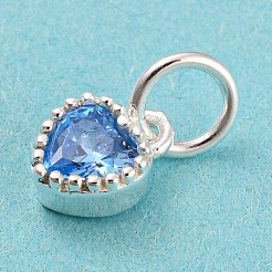 925 Sterling Silber Geburtsstein Charms&nbsp;LS-STER-G035-01E-03
