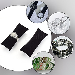 Présentoirs de bijoux d'oreiller de bracelet de velours&nbsp;BDIS-WH0008-09B