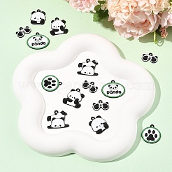 14pcs 6 styles de pendentifs en émail en alliage&nbsp;ENAM-FS0002-60