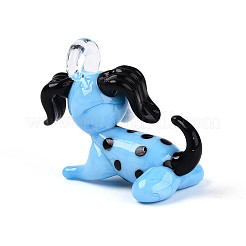 Manuelle Bunte Malerei Anhänger & Charms&nbsp;LAMP-T025-08A
