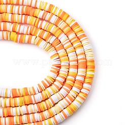 Handgemachte Fimo-Perlen Stränge&nbsp;CLAY-R089-6mm-T02B-09