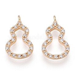 925 Sterling Silber Micro pave Zirkonia Charme&nbsp;STER-T004-15G
