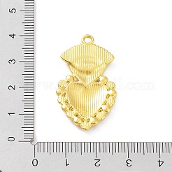 Legierung Emaille Anhänger Strass-Einstellungen&nbsp;ENAM-P252-14G