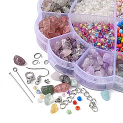 Kit per la creazione di set di gioielli in pietra naturale fai da te&nbsp;DIY-FS0002-54