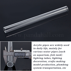 Transparentes Acrylrohr&nbsp;AJEW-WH0324-76A