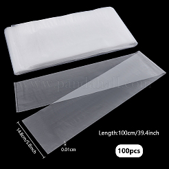 100 bolsa de almacenamiento de película plástica PE rectangular&nbsp;ABAG-WH0038-81A