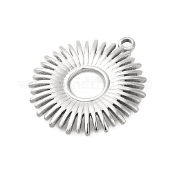Pendentifs en acier inoxydable 304 anti-ternissement&nbsp;STAS-D192-08P