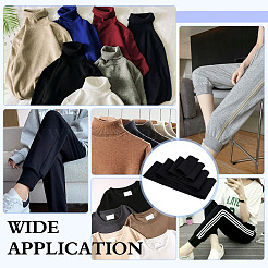 Polyester-Rippstoff für Bündchen&nbsp;FIND-WH0139-852B