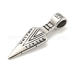 Wikinger-Anhänger aus chirurgischem Edelstahl 316&nbsp;STAS-E212-33AS