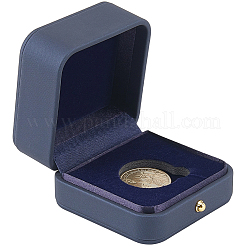 Aufbewahrungsbox für Gedenkmünzen aus PU-Leder&nbsp;AJEW-WH20054-229A