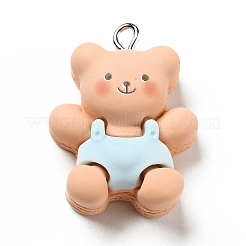 Pendentifs en résine opaque&nbsp;X-RESI-G043-F10