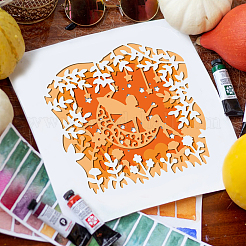 Moldes de corte de acero al carbono stencils&nbsp;DIY-WH0309-318