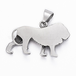 Anhänger aus chirurgischem Edelstahl 316&nbsp;STAS-H387-08AS