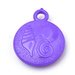 Pendentifs acryliques opaques&nbsp;SACR-Q190-82