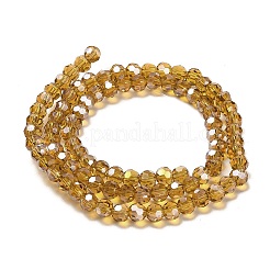 Perles en verre transparentes&nbsp;LS-EGLA-A035-T4mm-B04