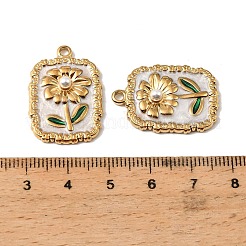 Pendentifs en acier inoxydable 304 émaillés&nbsp;STAS-I371-29G-03