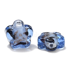 Perles vernissées de sable d'or manuelles &nbsp;LA-T032-02G