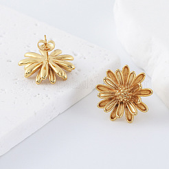 Pendientes de acero inoxidable 304 para mujer&nbsp;PY4003