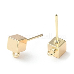 Messing Ohrstecker Zubehör&nbsp;KK-F862-34G