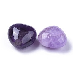 Natürlicher Amethyst Herz Liebesstein&nbsp;G-F659-B05