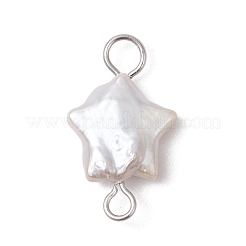 3 pz 3 stili di ciondoli con perle keshi naturali&nbsp;PALLOY-JF04241