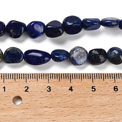 Natürlicher Lapislazuli Perlenstränge&nbsp;G-P497-01E-03A