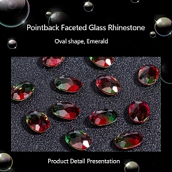 Similistein Cabochons Glas Strass&nbsp;RGLA-OC0001-03B