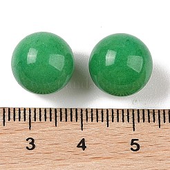 Natürliche malaysische Jade ohne Loch Kugelperlen&nbsp;G-K353-04B-43