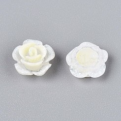 Cabujones de resina de flores luminosas&nbsp;CRES-T025-10E