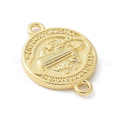 Messing-Anhänger mit der Medaille des Heiligen Benedikt&nbsp;KK-P294-01G