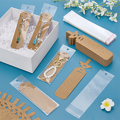 120 Stück Schlüsselanhänger-Displaykarten aus Kraftpapier&nbsp;CDIS-FG0001-66