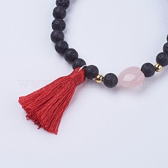 Quaste Charme Armbänder&nbsp;BJEW-P190-05E