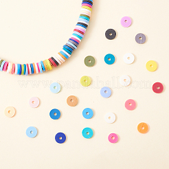Perles en pâte polymère manuel&nbsp;CLAY-PH0001-13-6mm