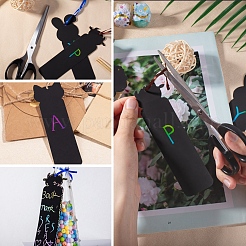 Cartes de papier vierges avec trou&nbsp;DIY-WH0152-28