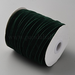 50 Yard einseitiges Samtband aus Polyester&nbsp;OCOR-WH0082-161D