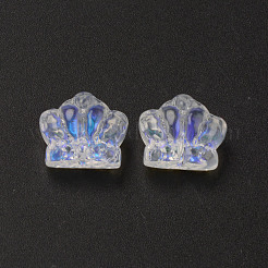 Placcare perle di vetro trasparenti&nbsp;GLAA-Q092-02-B01