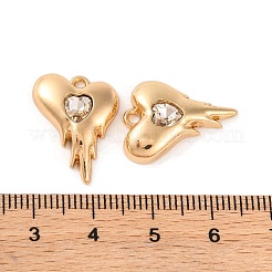 Legierung Kristall Strass Anhänger&nbsp;ALRI-M021-01
