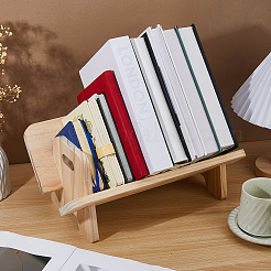 Schreibtisch-Buchständer aus Holz&nbsp;AJEW-WH0348-815