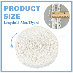 Blumen-Spitzenband aus Baumwolle&nbsp;DIY-WH0568-87