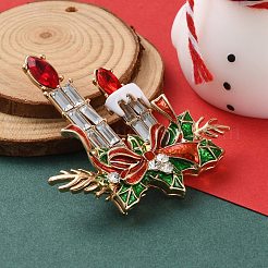 Weihnachtsmotiv-Emaille-Pins&nbsp;JEWB-F034-01A
