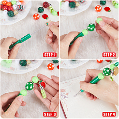 DIY-Stiftebastelset aus Perlen für den Lehrertag&nbsp;DIY-SC0023-09