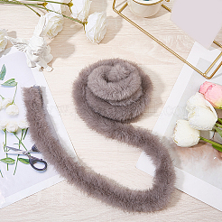 Kunstfell-Chenille-Stoffrolle für Weihnachtsbaumdekoration oder Kranzschleifen zum Basteln&nbsp;FIND-WH20003-95H