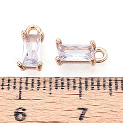 5 Stück transparente Glasanhänger&nbsp;GLAA-YW0004-40A