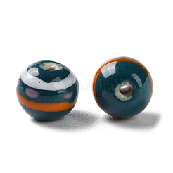 Perles en porcelaine manuelles&nbsp;PORC-G011-02E