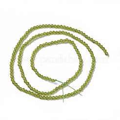 Chapelets de perles en verre&nbsp;G-F596-47-2mm