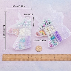 Kits de fabrication de bracelets licorne bricolage&nbsp;DIY-SC0018-81